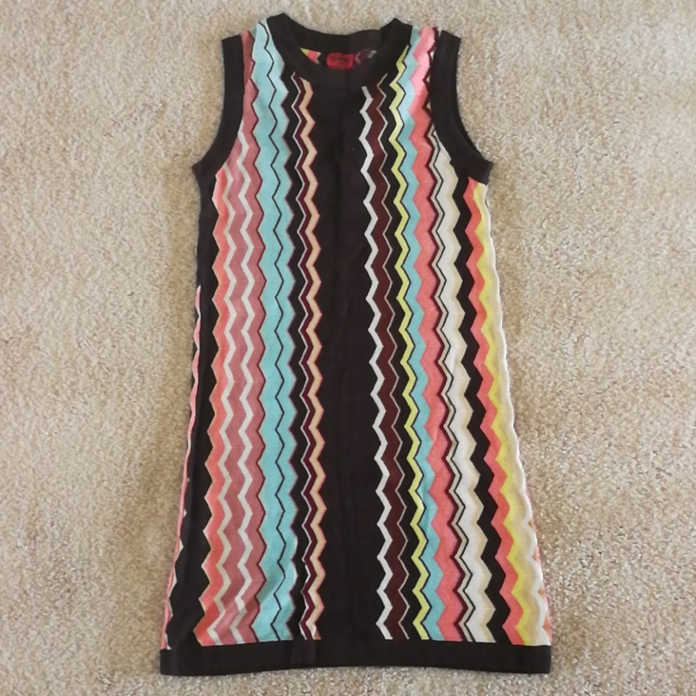NWOT Missoni for Target zig zag girls L dress